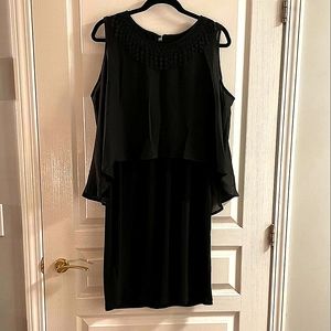 Black cocktail dress